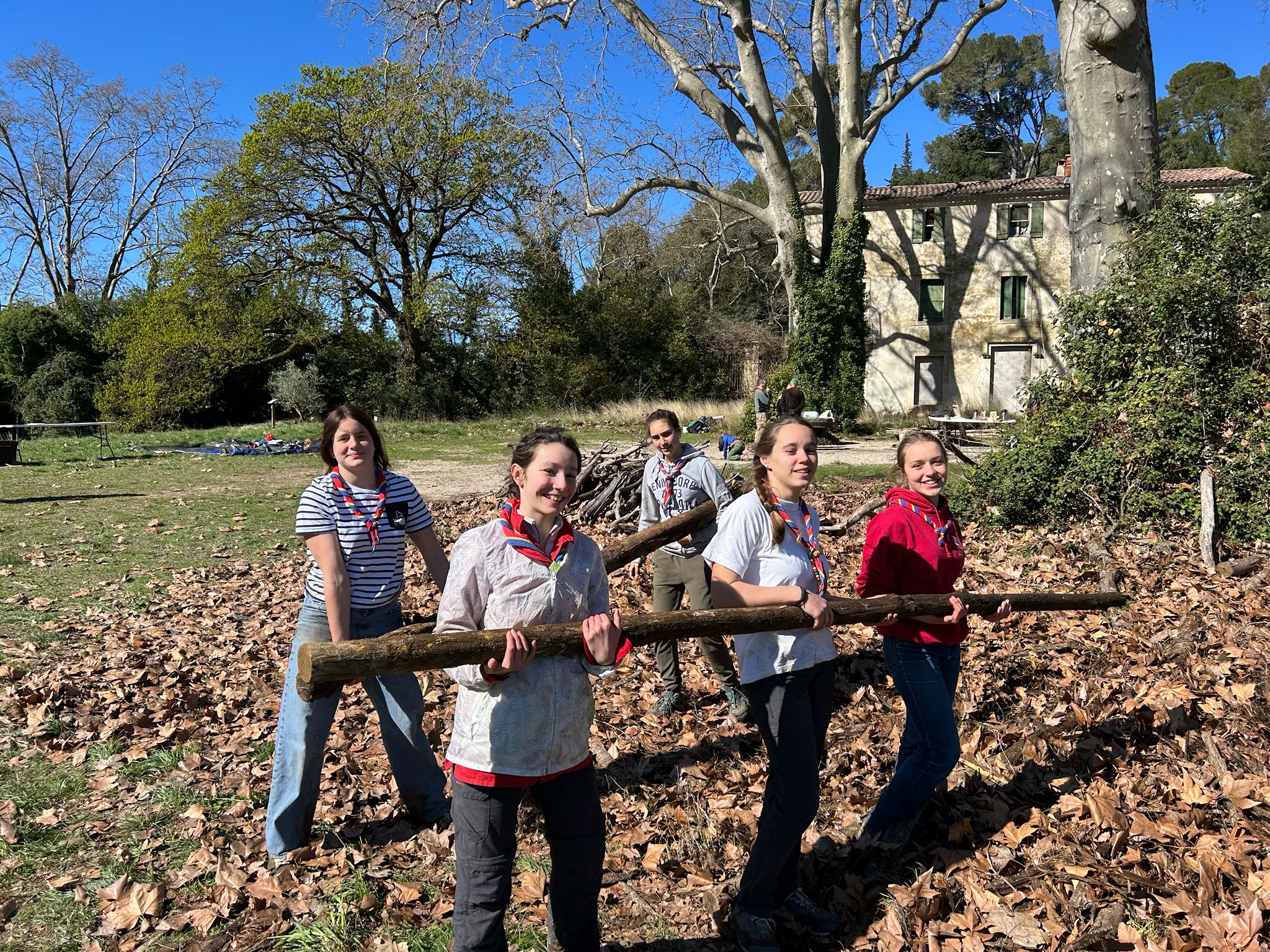 Matinée d&rsquo;entretien du domaine